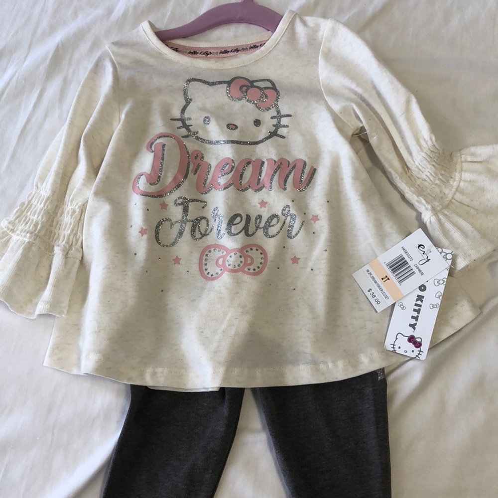 Hello Kitty blouse/pant set